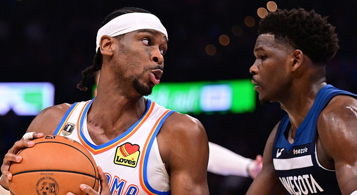 开云电竞国际版-连续128场20+！亚历山大20+10惊险延续纪录 雷霆8连胜擒森林狼|谢伊·吉尔杰斯-亚历山大|俄克拉荷马雷霆队|明尼苏达森林狼队|朱利叶斯-兰德尔|朱利叶斯·兰德尔_新浪新闻